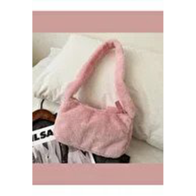 Small Shoulder Plush Bag