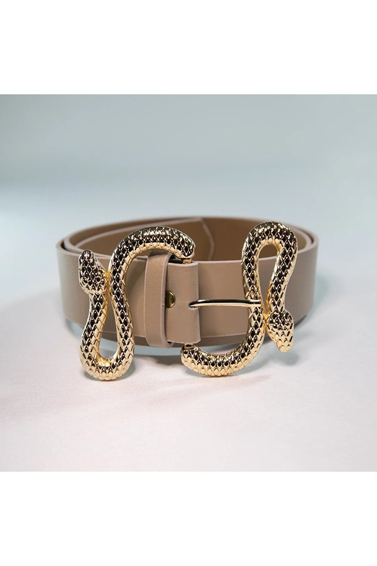 Women's Snake Buckle Belt