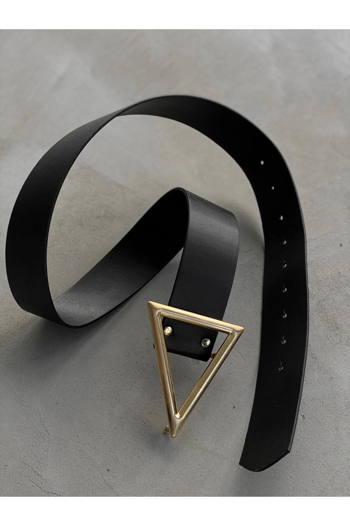 Triangle Gold Detailed Belt