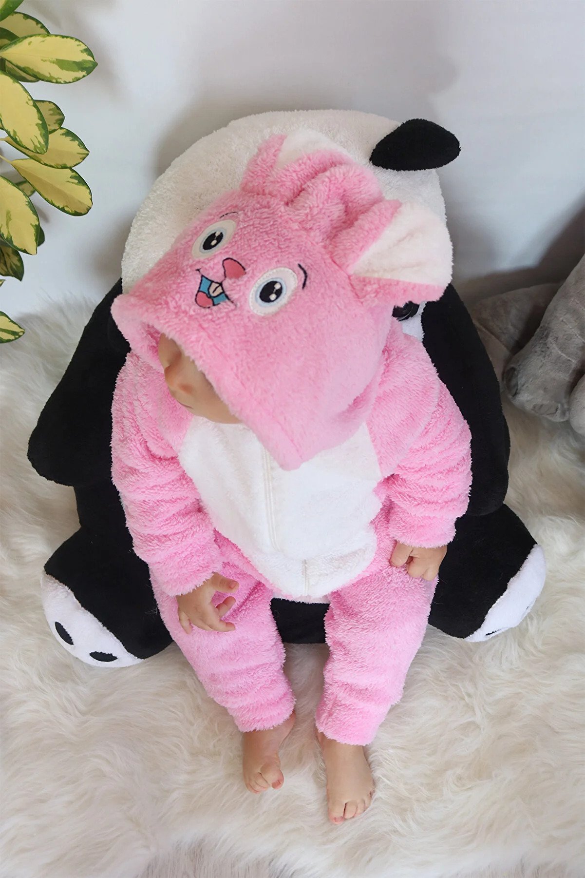 Welsoft Plush Unisex Zippered Winter Baby Sleeping Bag Baby Rompers Children's R
