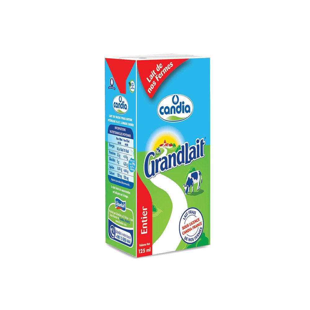 Candia Lait Entier Uht