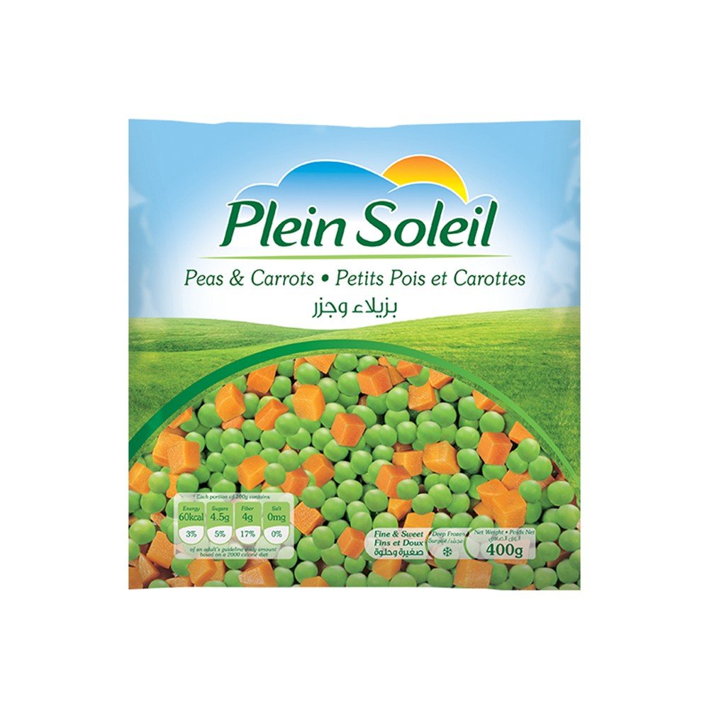 P.Soleil Peas+Carrots - 400G