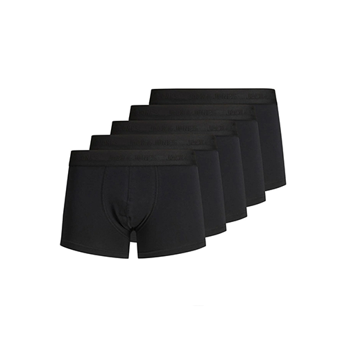 Jack & Jones Men's 5-Piece Black Boxer Set