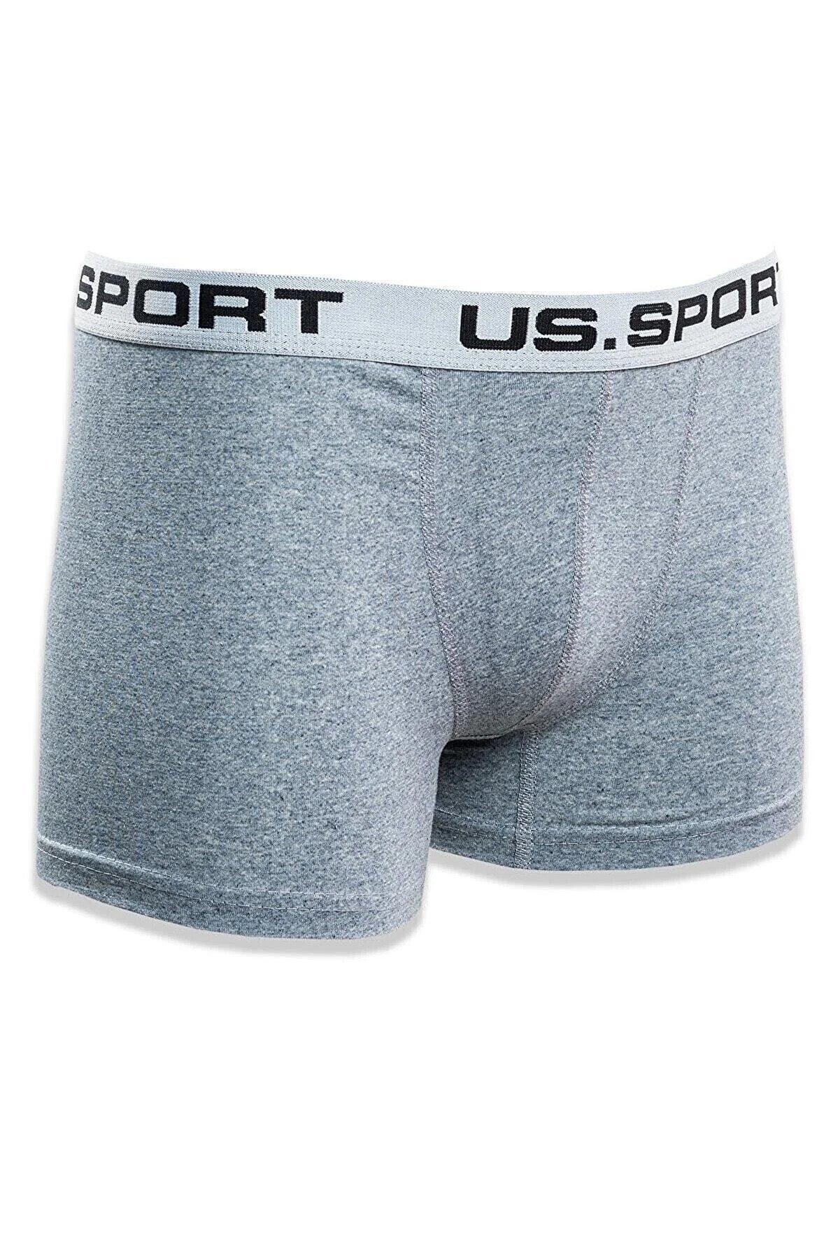 US.SPORT Men's Lycra Single Boxer