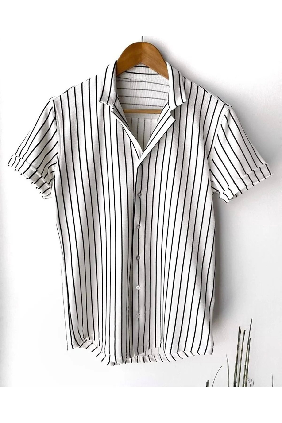 Rubras New Season Short Sleeve Cotton Summer Shirt