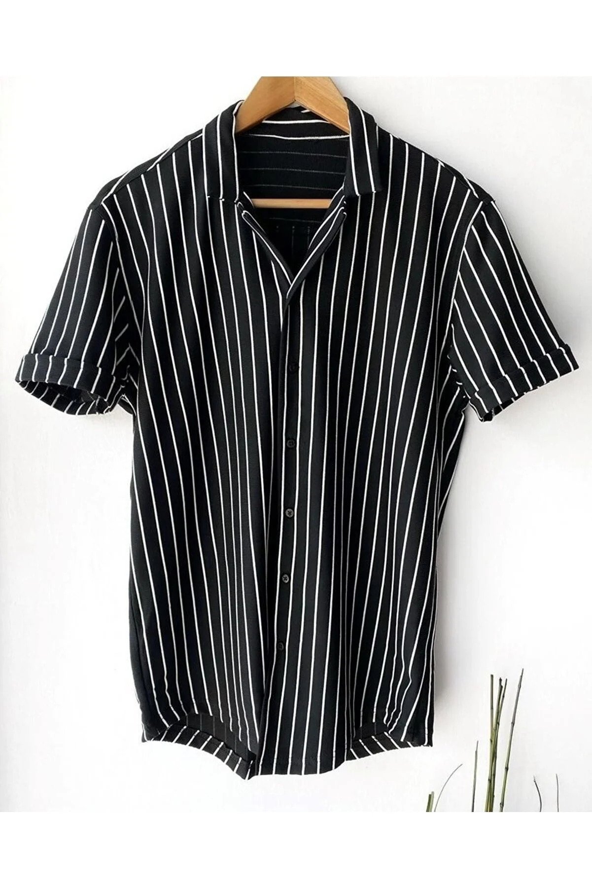 Rubras Men's New Season Short Sleeve Cotton Summer Shirt
