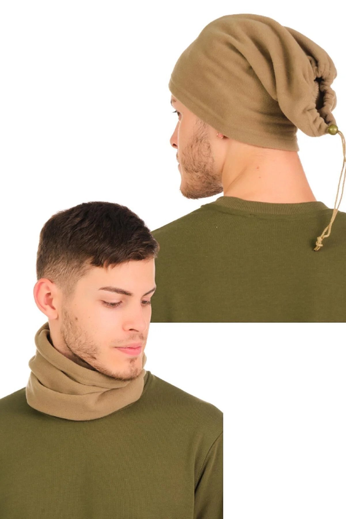 Elif Underwear Unisex Polar  Neck Collar Set of 2 EIG