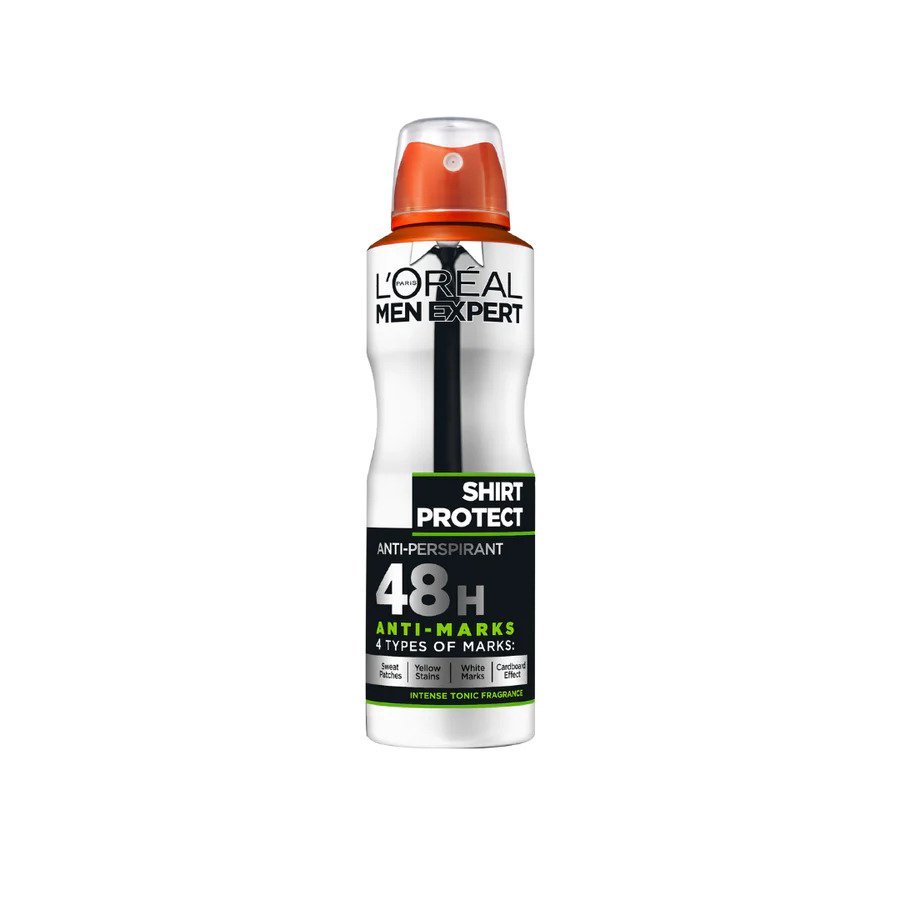 L'Oréal Paris Men Expert Deodorant Shirt Protect 100% Anti-Marks Spray