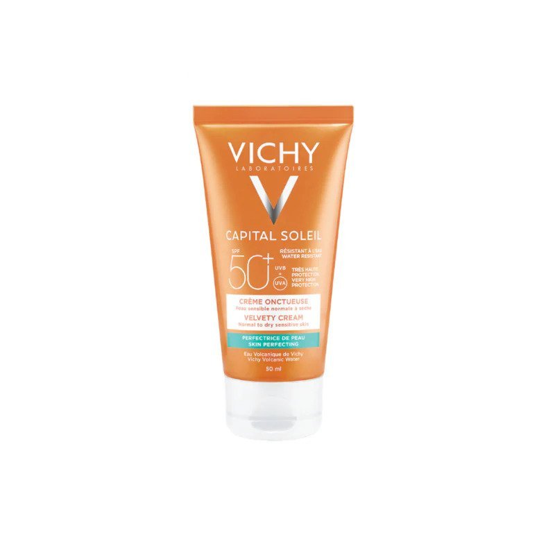 Vichy Capital Soleil Velvety Sunscreen for Normal to Dry Skin SPF 50+ 50ml