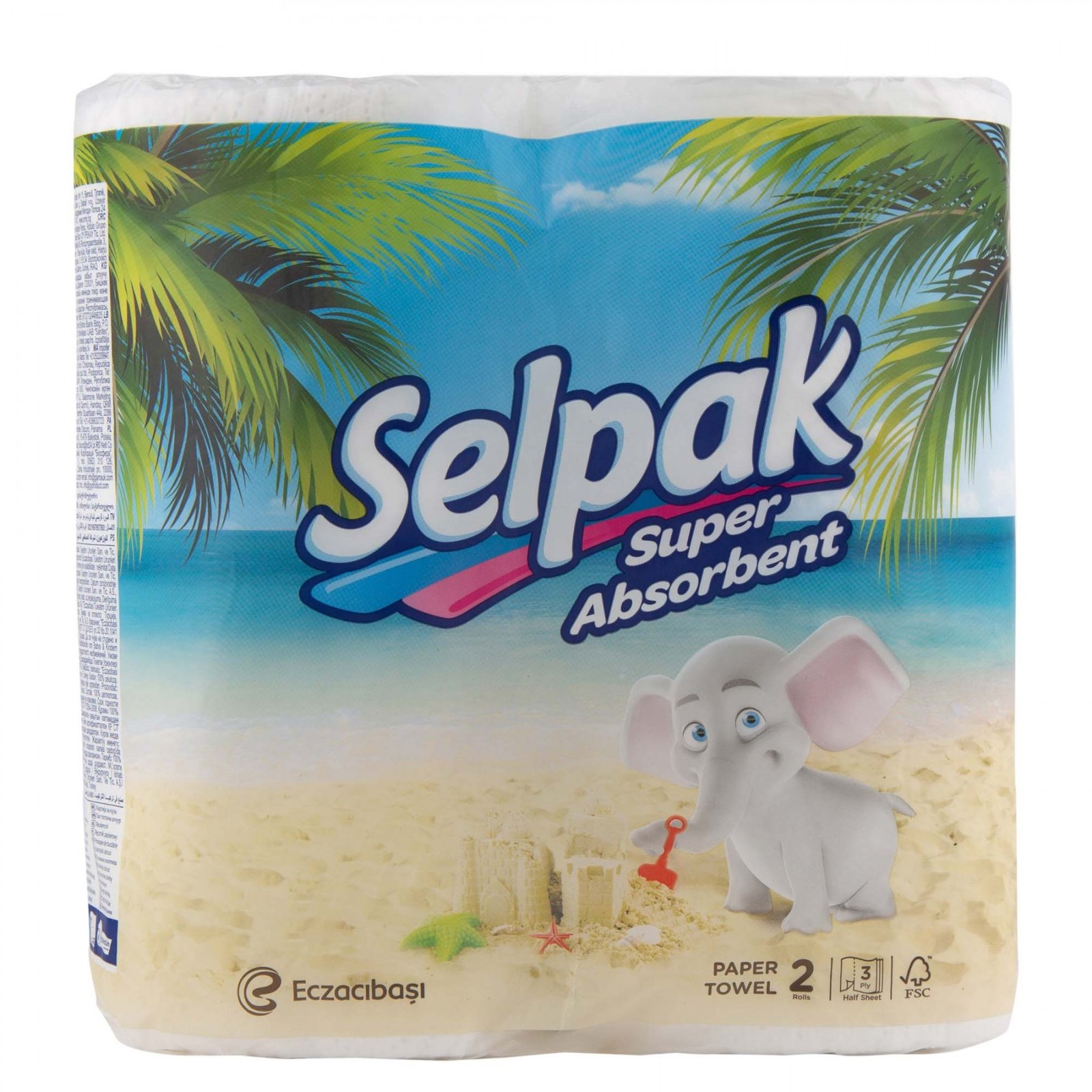 Selpak Kitchen Towel 2 Rolls Per Pack
