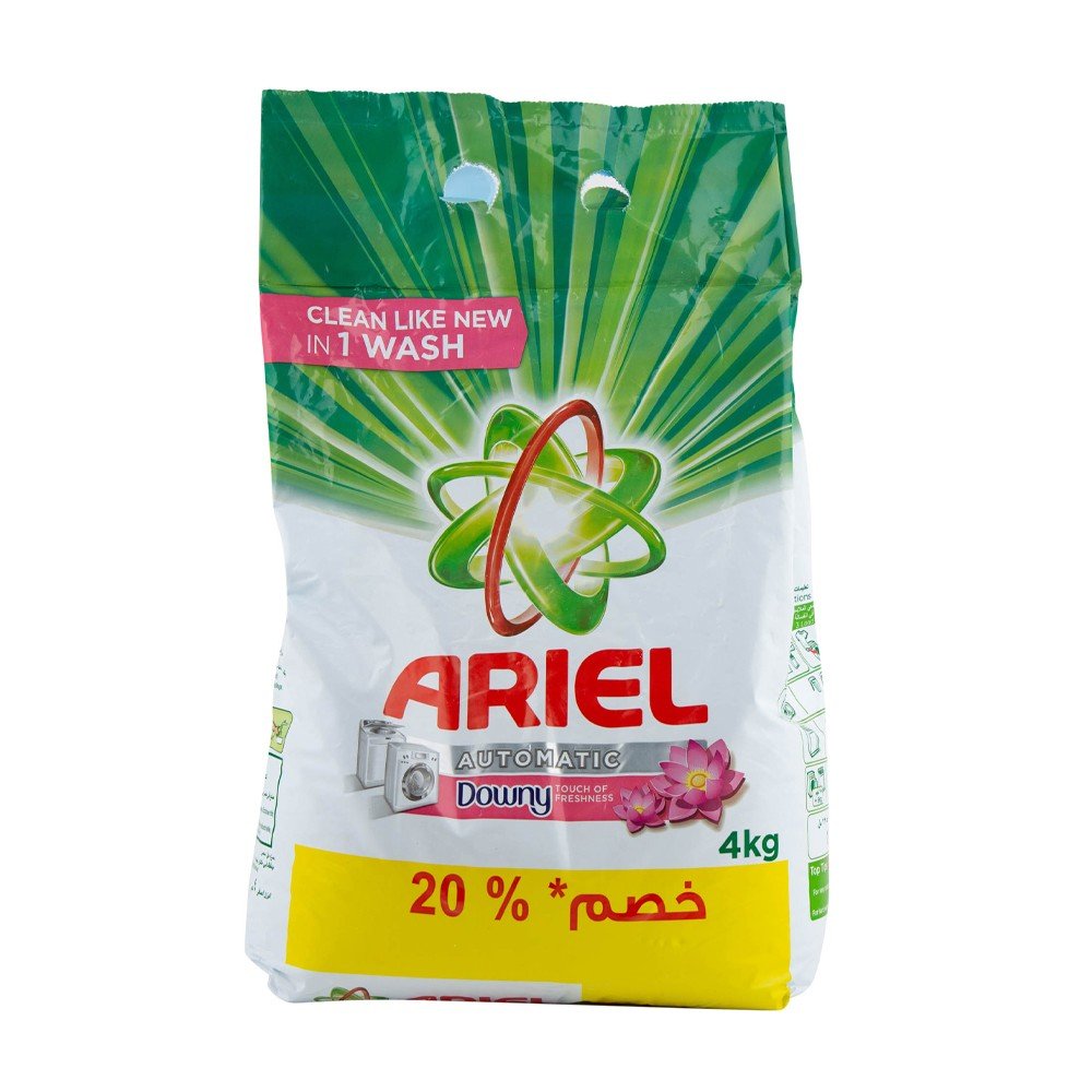 Ariel Automatic Touch Of Downy Powder Laundry Detergent 4kg
