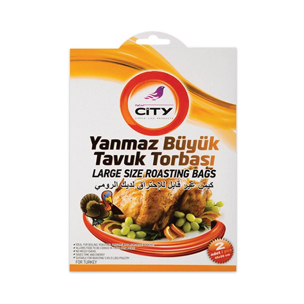 New City 2Xturkey Roasting Bags - 45X50C