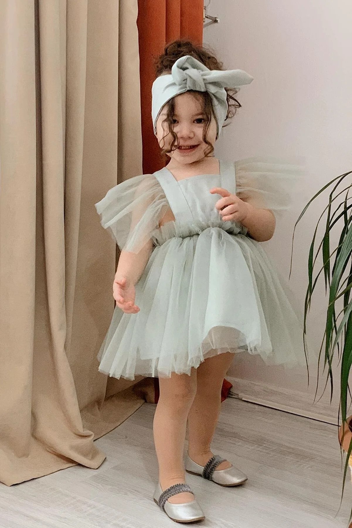 Evening Dress Girl's Birthday Party Celebration Dress