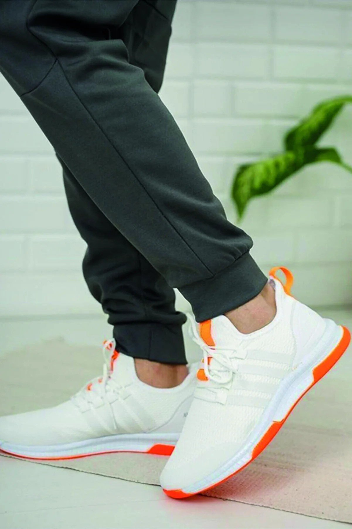 FLY STEP White Knitwear Sneaker Sports Running and Walking Shoes