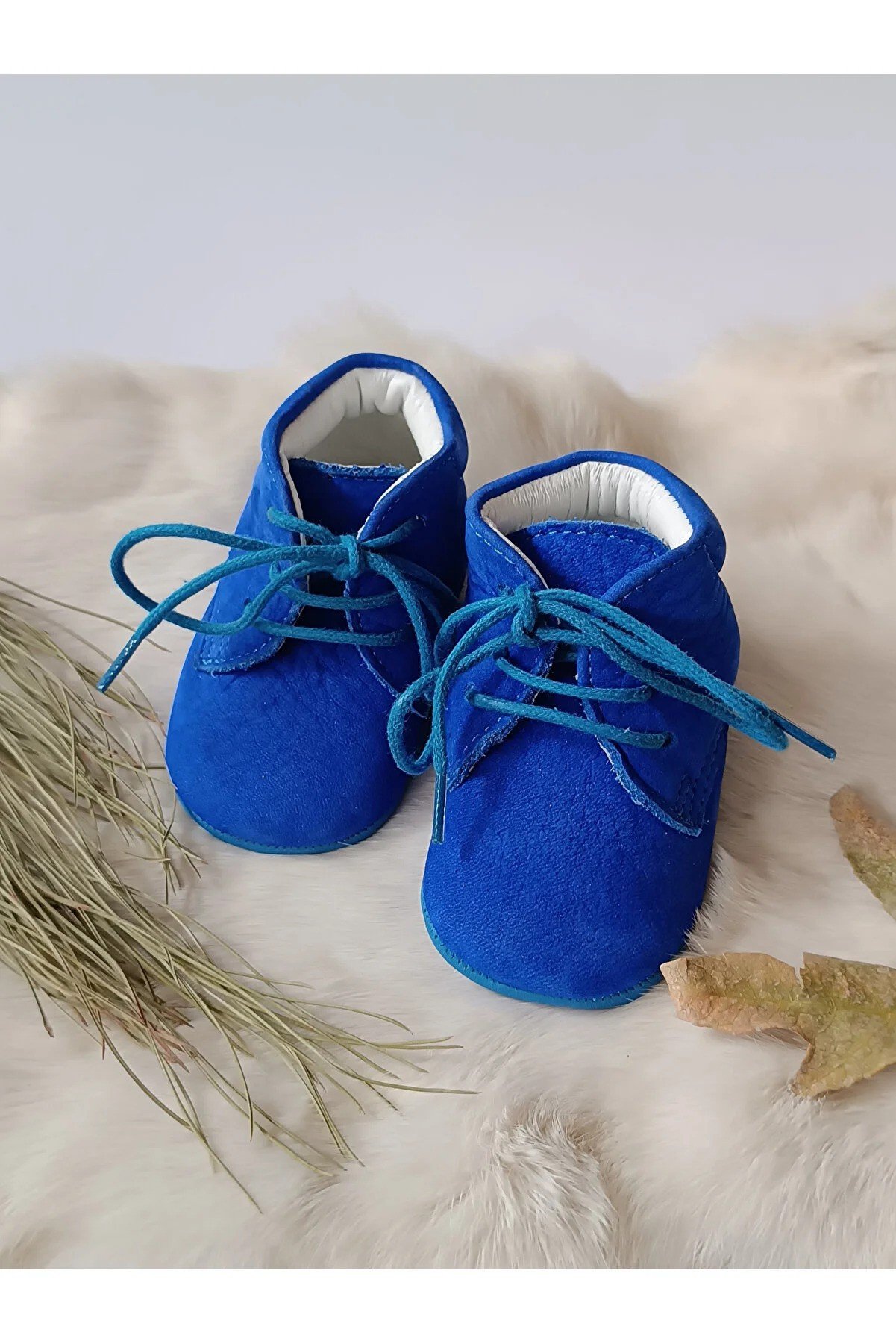 Hodore Saks  Genuine Leather Baby Booties