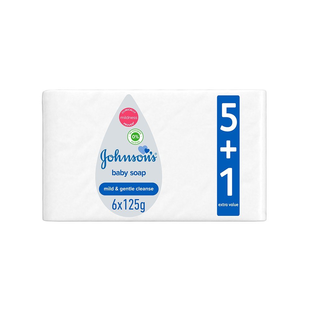 JH BABY REGULAR SOAP 5+1 FREE