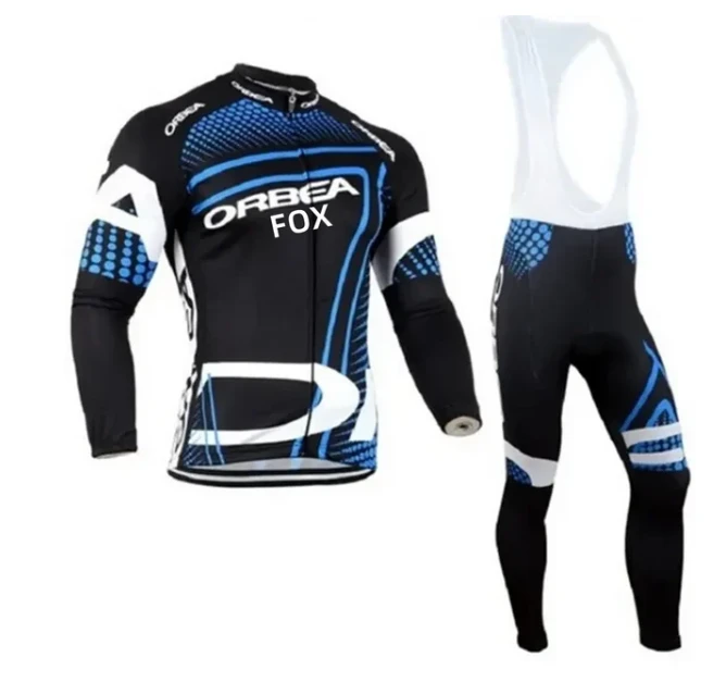 ORBEAFOX long sleeve Cycling Jersey Set Man Summer Breathable MTB Bike Cycling C