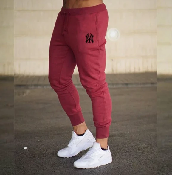 Man Pants Summer Casual Trousers New In Men Clothing Fitness Sport