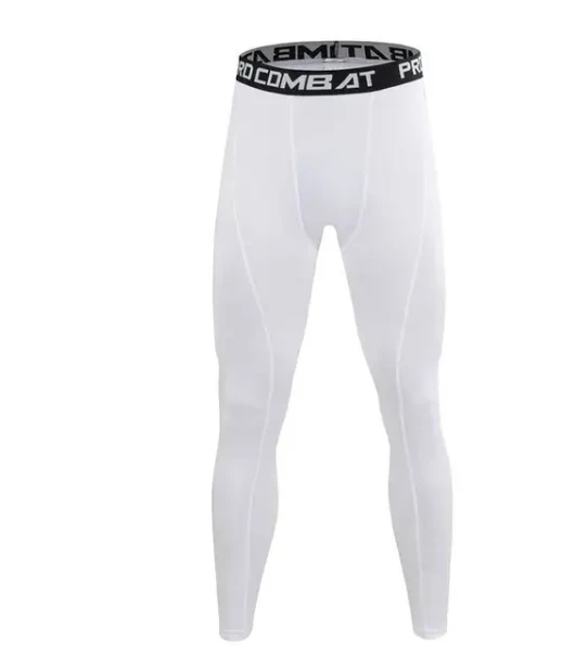 Men Compression Tight Leggings Running Sports Male Workout Bottoms