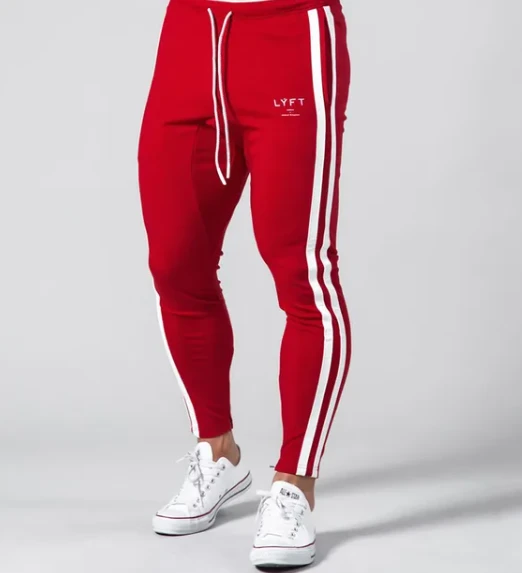 Skinny Joggers Pants Men Running Sweatpants Cotton Track Pants Gym