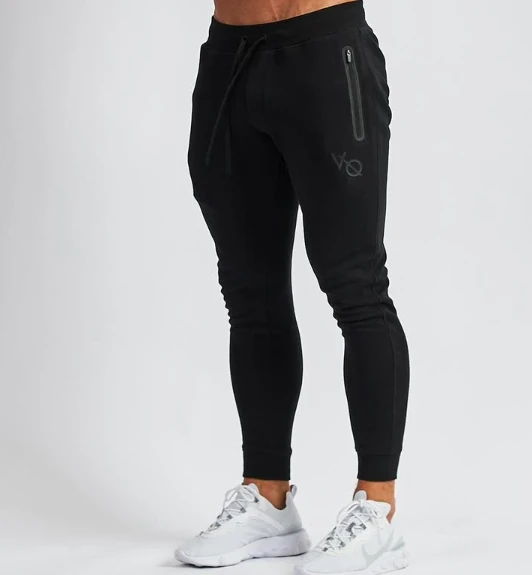 Clothing Drawstring Casual Pants Gym Running Training Trousers