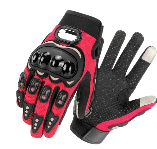 Motorcycle Gloves Men Breathable Motorcycle Full Finger Guantes