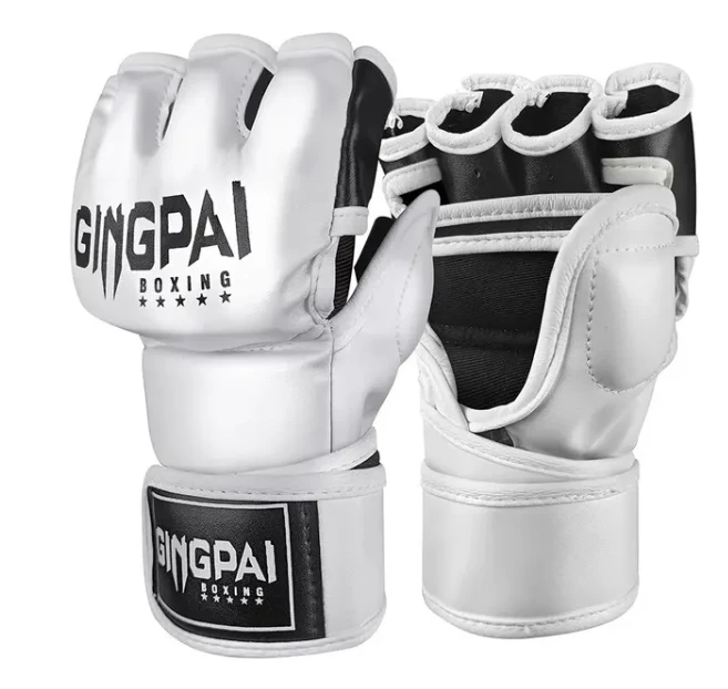 Unisex Adults Boxing Gloves Breathable Finger