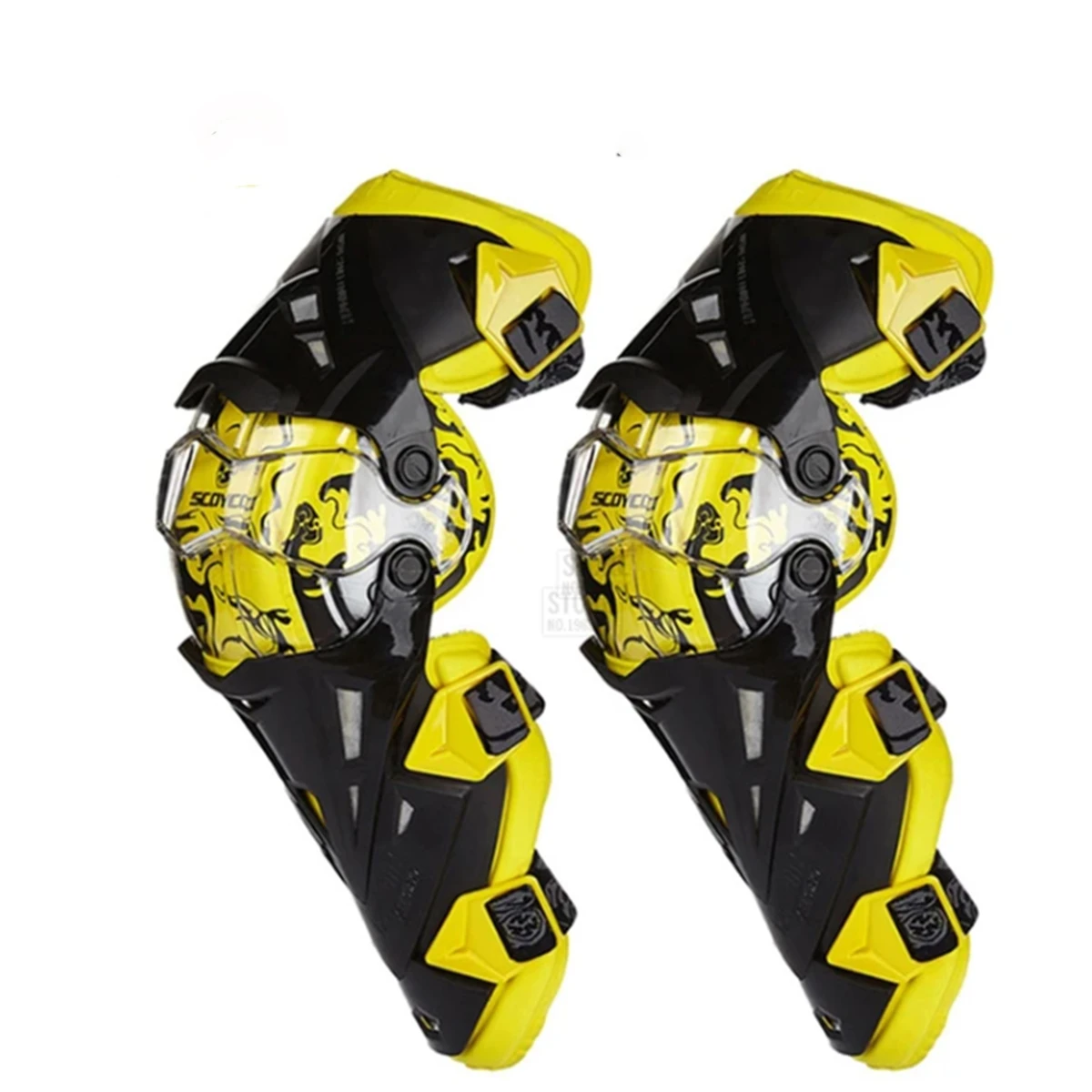 SCOYCO Motorcycle Knee Protection Motocross Protector Pads