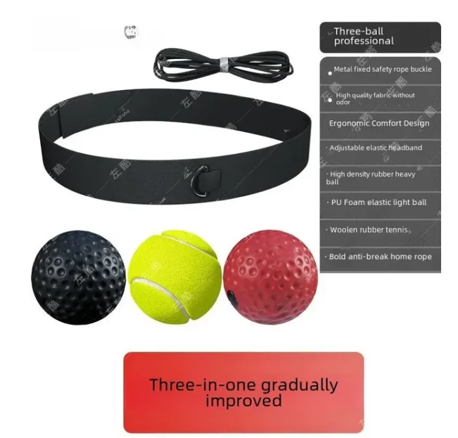 Head-mounted Boxing Reaction Ball Home Indoor Adult Stress Relief Ball