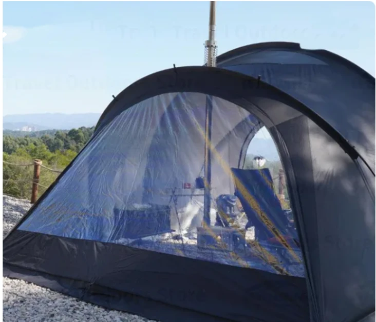 GEAR Car Docking Tunnel Tent Shelter 3-4 People Camping Tent