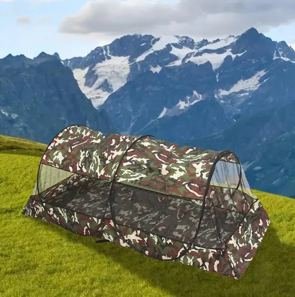 Folding Portable Mosquito Net for Trips Mesh Tent With Zipper Outdoor
