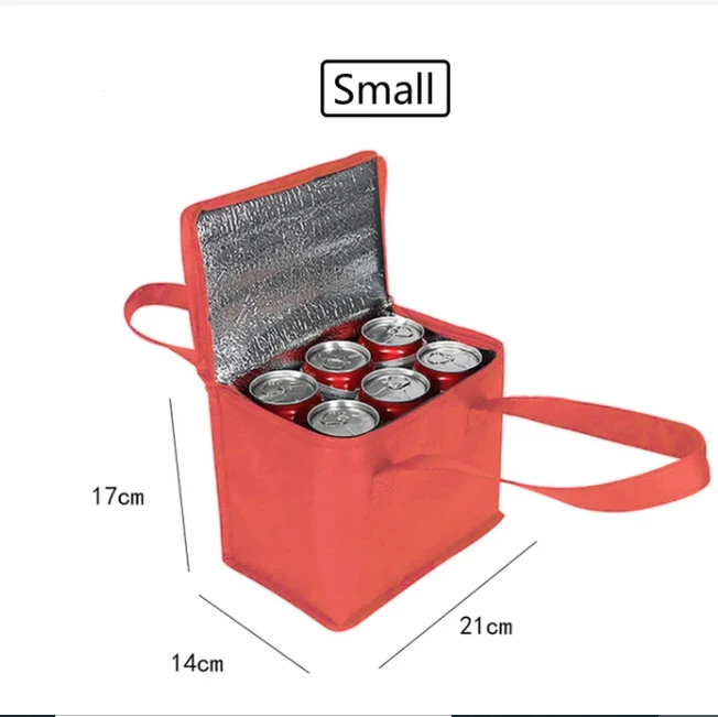Waterproof Cooler Bag Picnic Insulated Lunch Box Foldable Ice Pack