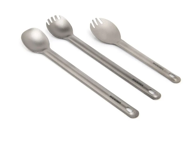 Widesea Camping Titanium Spork Spoon Outdoor