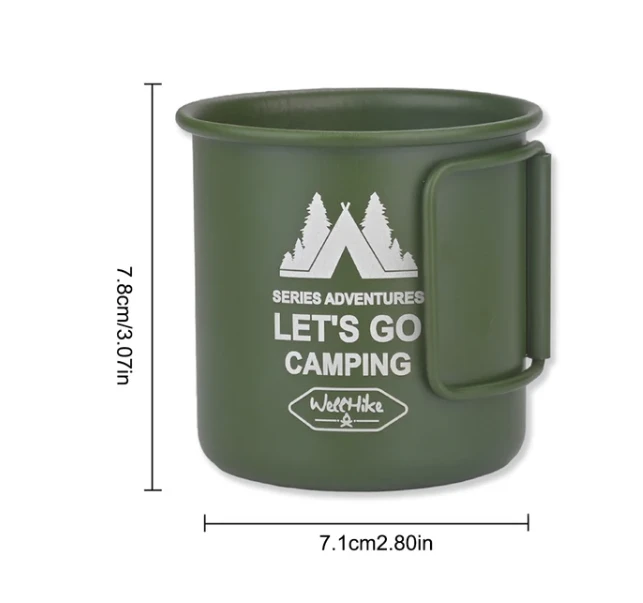 Mug Ultra-Light Camping Water Cup Outdoor Camping Cookware