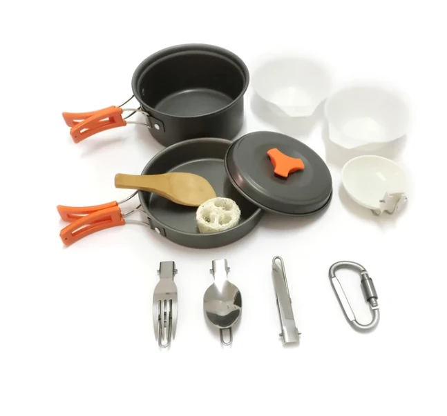 Tableware Set Save Space Equipment for Picnic Travel Supplies