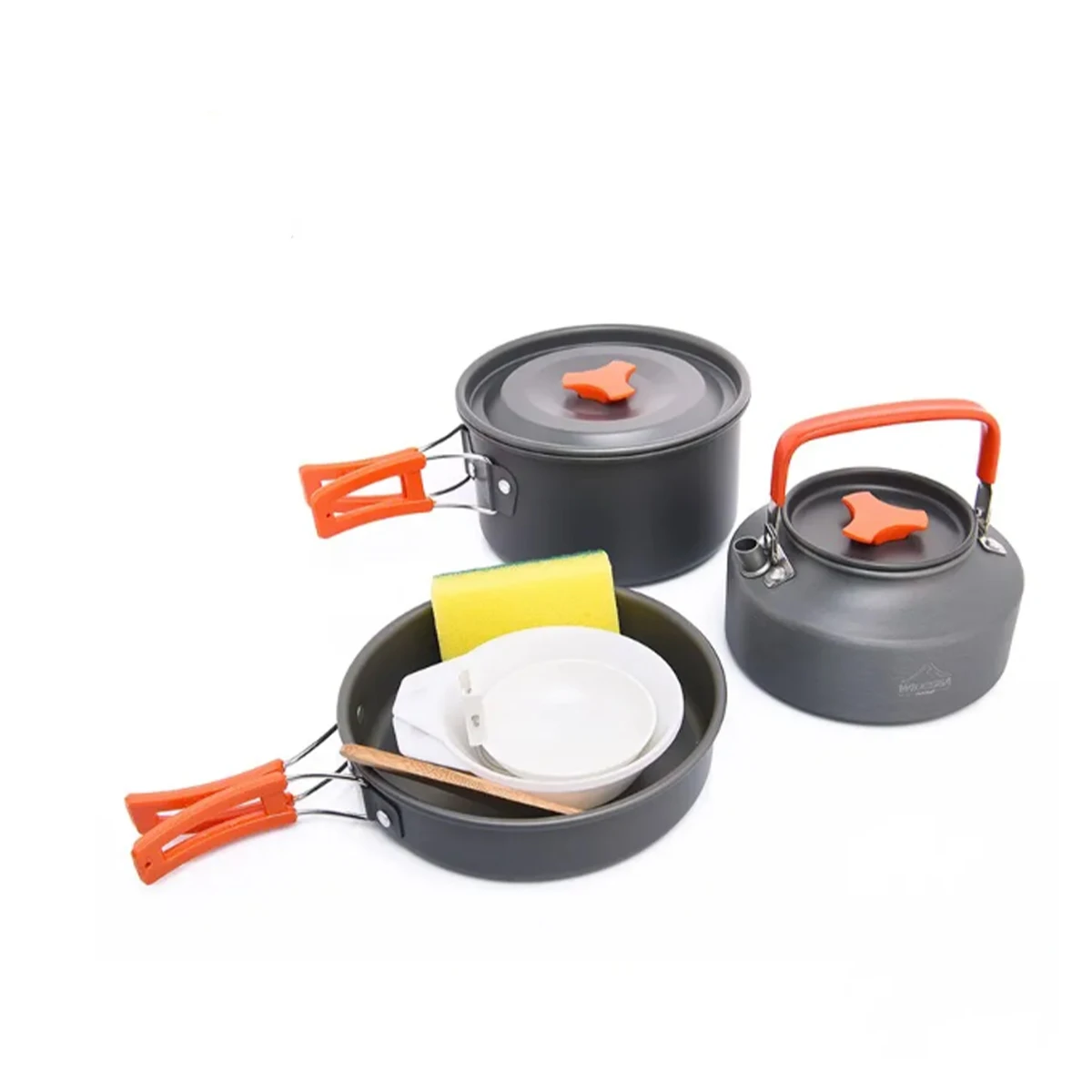Widesea Camping Tableware Outdoor Cookware Set Pots