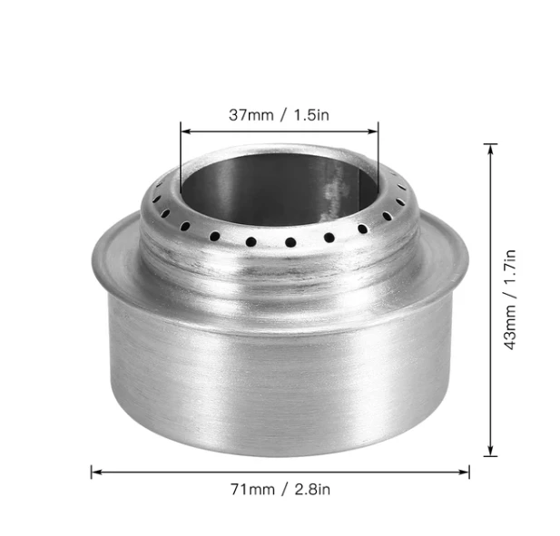 Alcohol Stove Burner for Outdoor Hiking Picnic Camping Stove