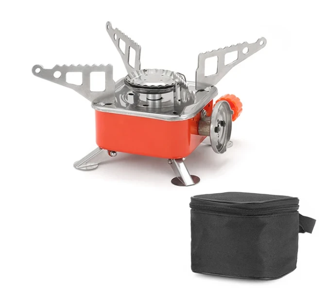 Gasstove Adjustable Firepower Camping Hiking Furnace GasCooker