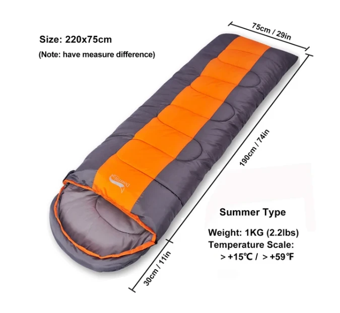 Desert&Fox Camping Sleeping Bag Lightweight