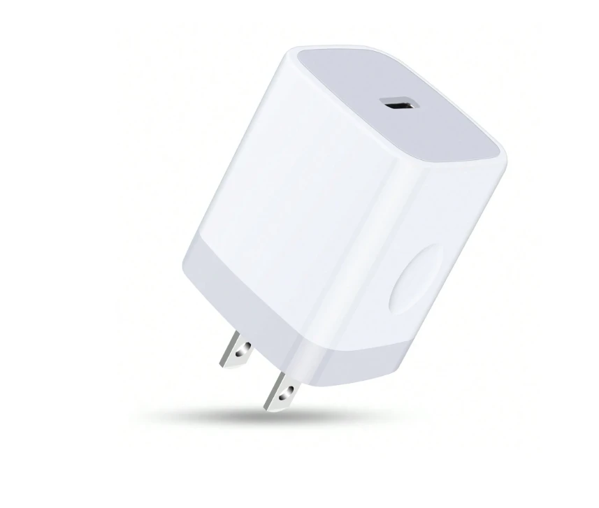 Wall Charger, USBC Power Delivery Charger Block With Single PD Port For IPhone