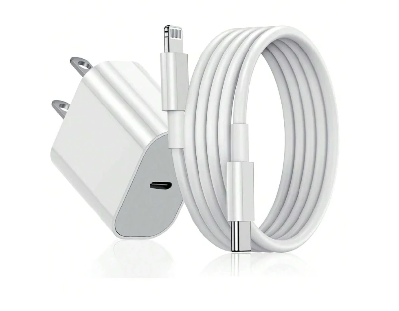IPhone Charger Fast Charging [MFi Certified], 1Pack 12W PD USB C Wall Charger