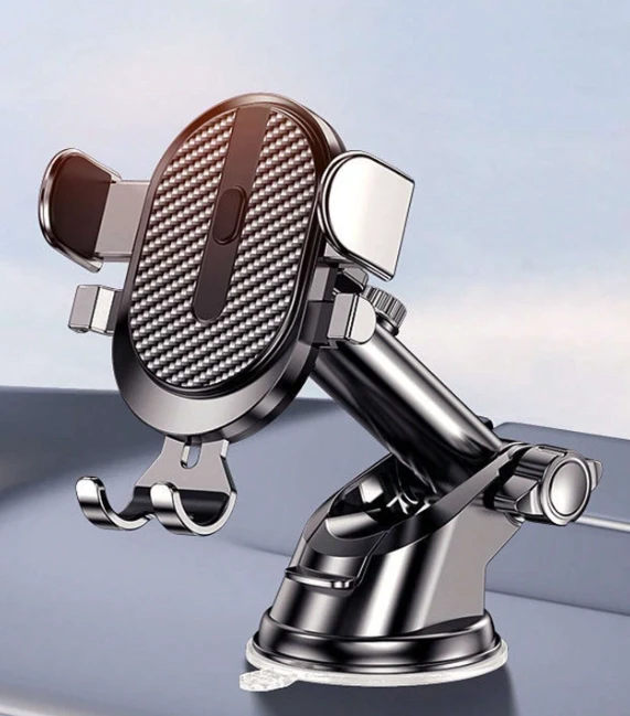 1pc Extendable Car Phone Mount Holder - Easily Install on Dashboard
