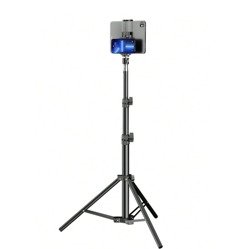 Phone & Tablet Dual-Use Support Stand With Tripod For Live Streaming