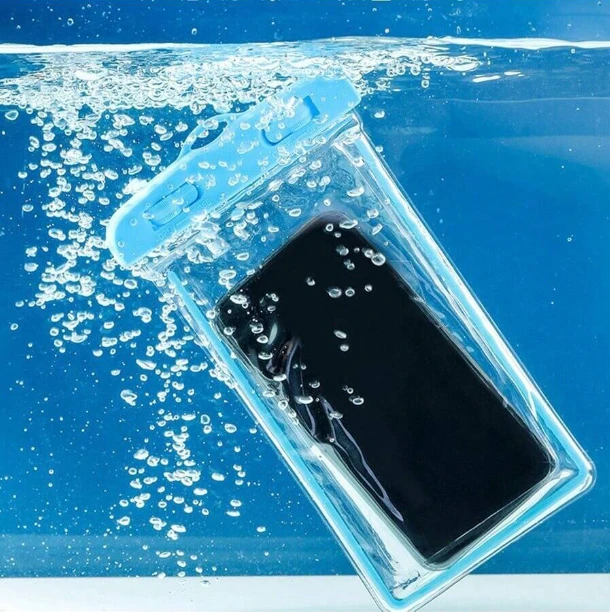 1pc Waterproof Phone Bag Floatable Clear Waterproof Phone Pouch Case For Outdoor