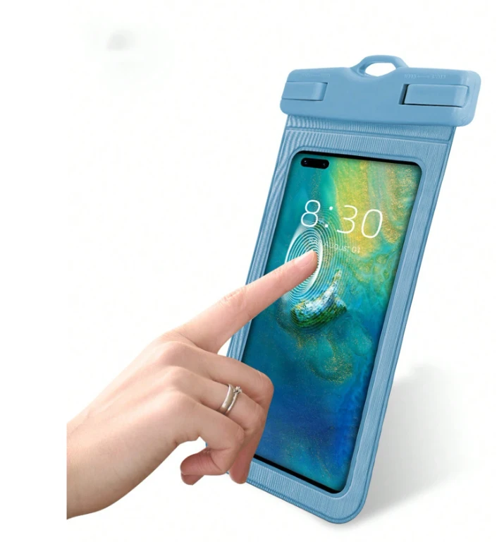 1pc Mobile Phone Waterproof Bag With Touch Screen