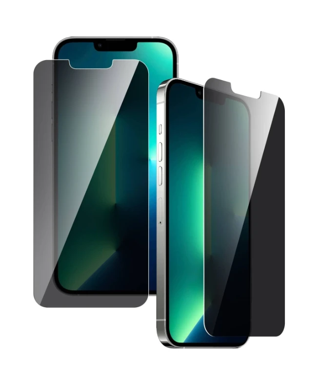 2-Pack Privacy Shock  Screen Protector With Apple iPhone 15/15Plus/15Pro/15Proma