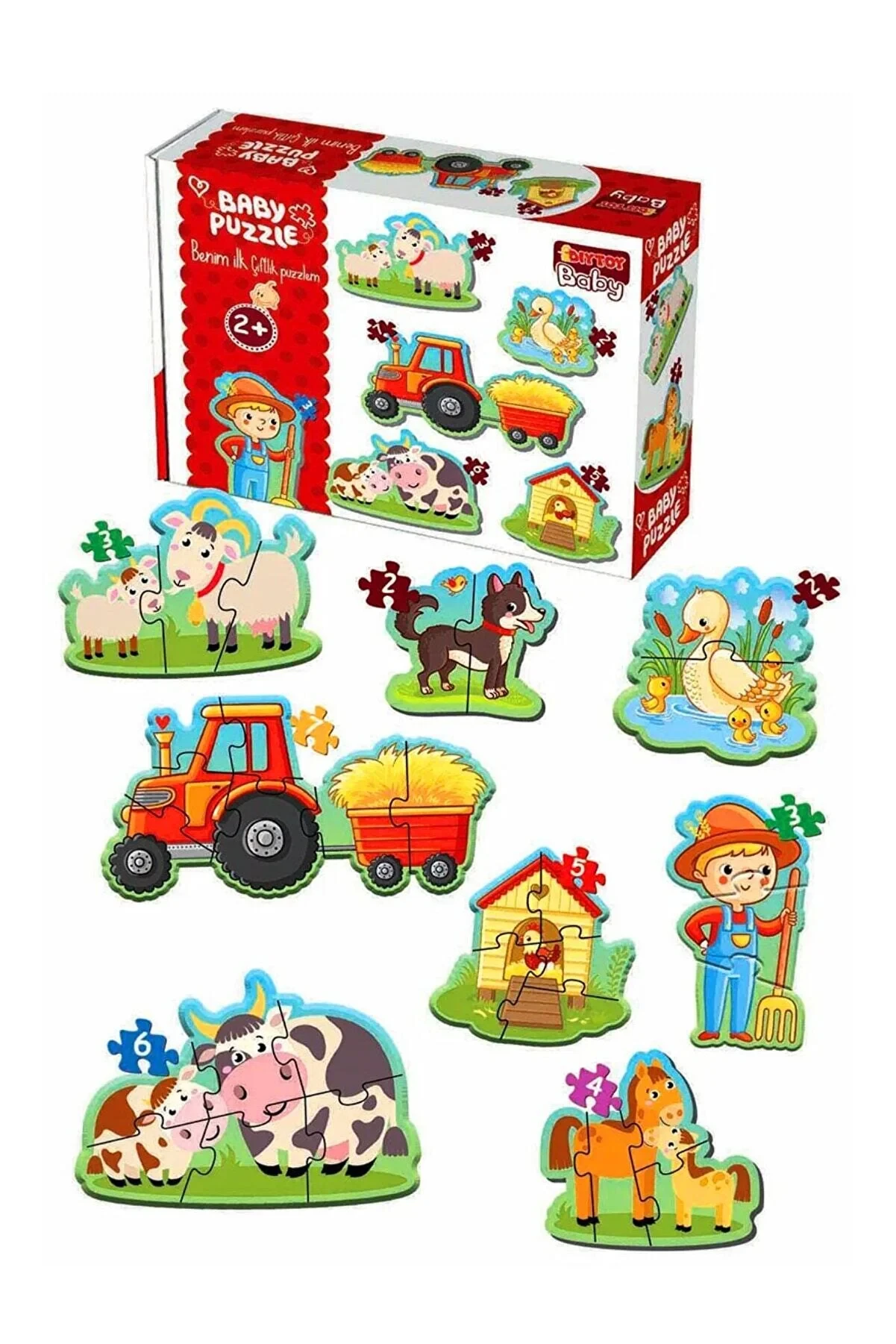 AVDA Farm Animals Baby Puzzle & First Baby Puzzle