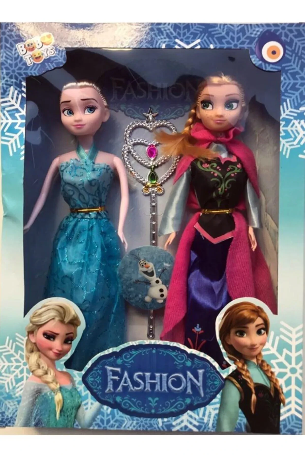 SUDEN Elsa and Anna Set of 2 Large Size 29cm