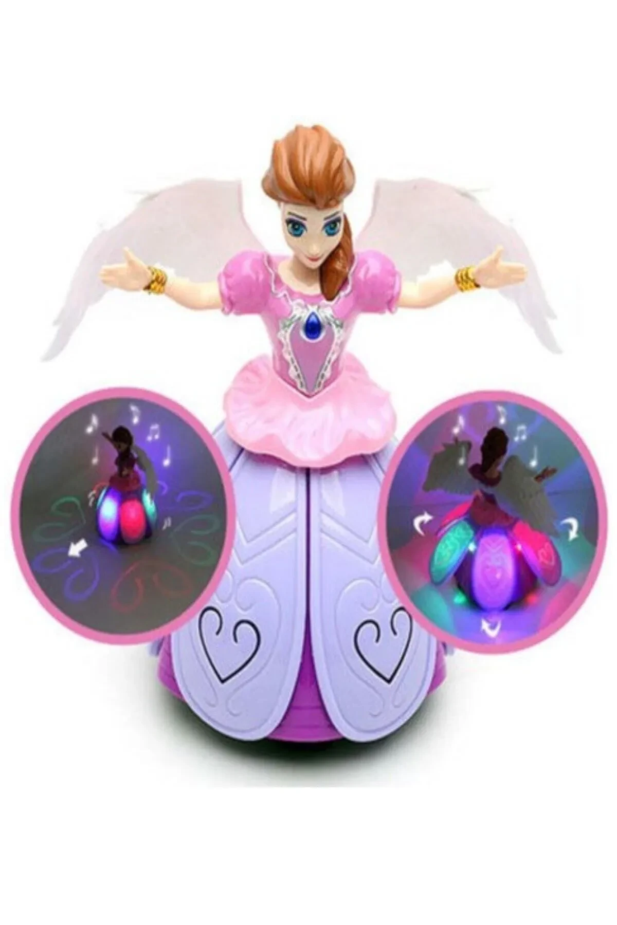 YOUR FAMILY TOYMAKER Frozen Elsa Angel Girl Singing Battery Operated Toy