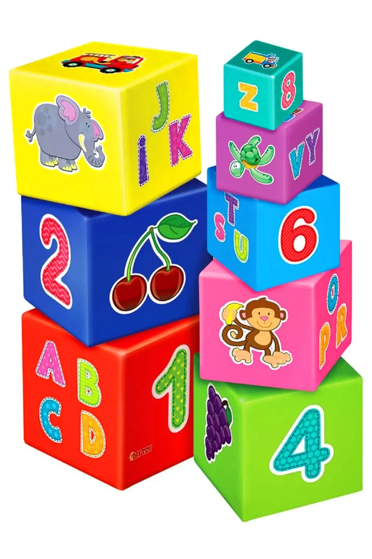 AVDA Baby's Educational Balance Tower Game for 0-3 Years